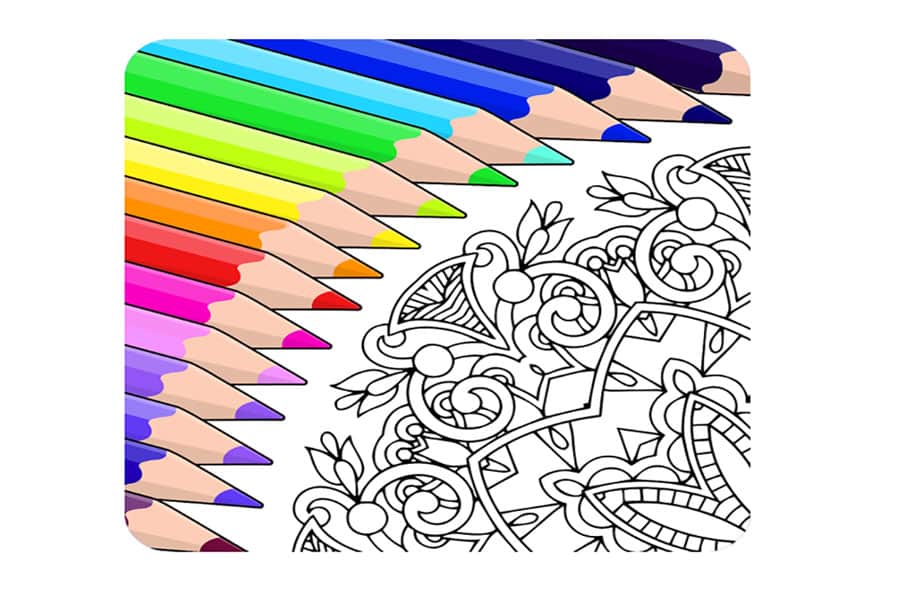 The Official Picture of Colorfy: Coloring Art Game, One of best free ipad games for 9 year olds.