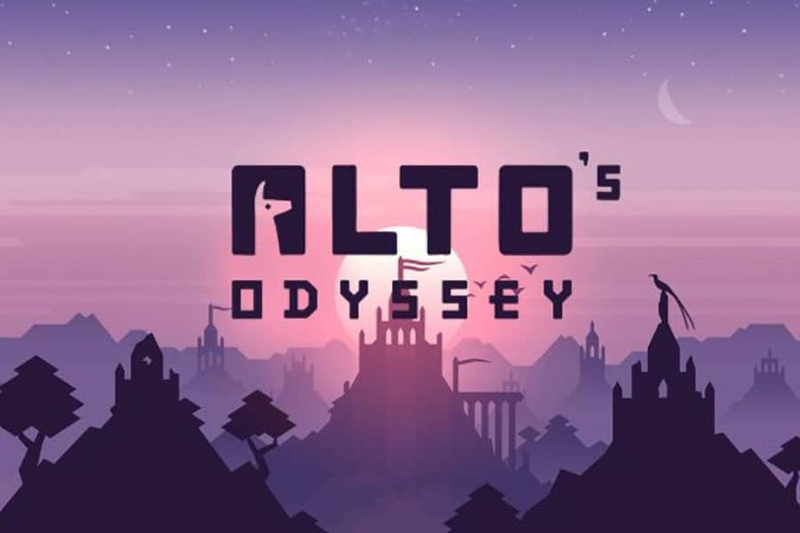 The Official Picture of Alto's Odyssey, One of best running games for android.