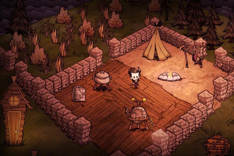 Don't Starve places players in a world where they have to fight for survival and avoid starvation. However, not everything in this game is as hard and time-consuming as it seems!