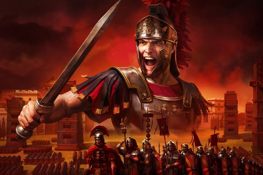 Cover art of Rome: Total War.