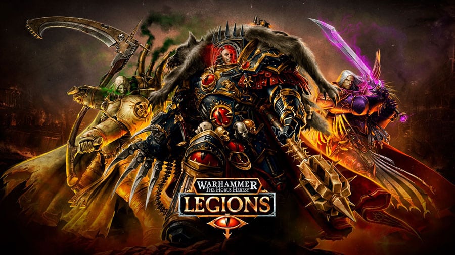 Cover art of The Horus Heresy: Legions.