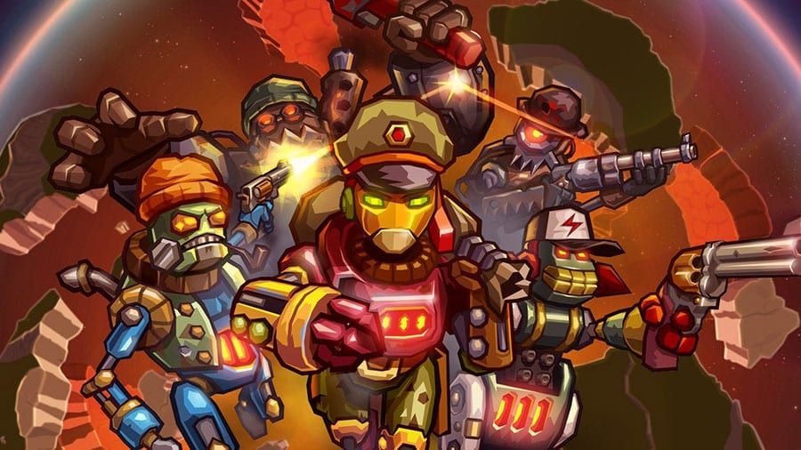 Cover art of SteamWorld Heist.