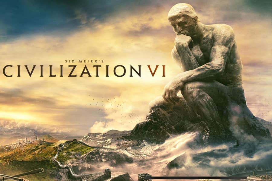 Cover art of Sid Meier's Civilization VI.