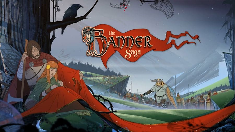 Cover art of Banner Saga.