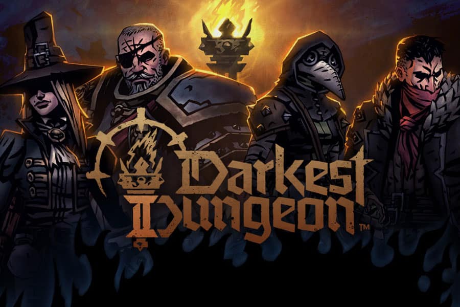 Cover art of Darkest Dungeon.