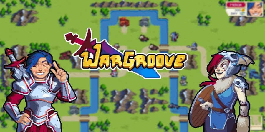 The Official Picture of Wargroove with its characters, One of best turn based strategy games on steam.