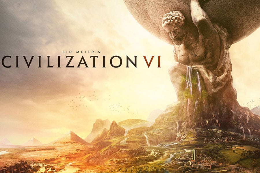 Cover art of Civilization VI.