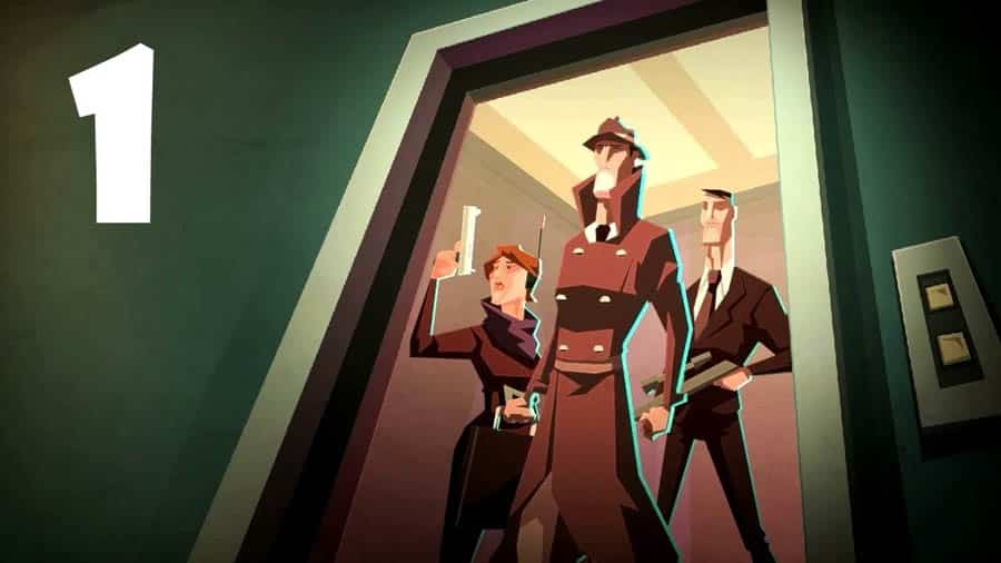 A main wallpaper of Invisible, Inc. One of the best Turn-based strategy Games on Xbox.