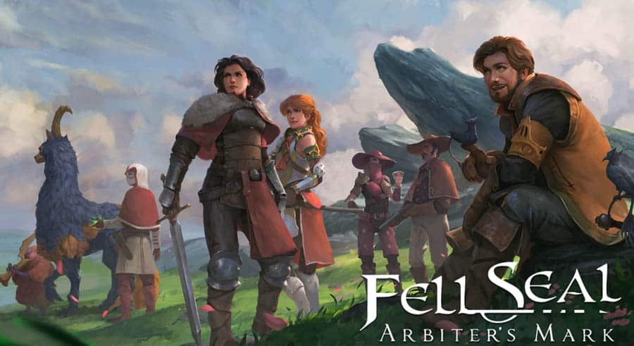 The cover picture of Fell Seal, One of the best Turn-based strategy Games on Xbox.