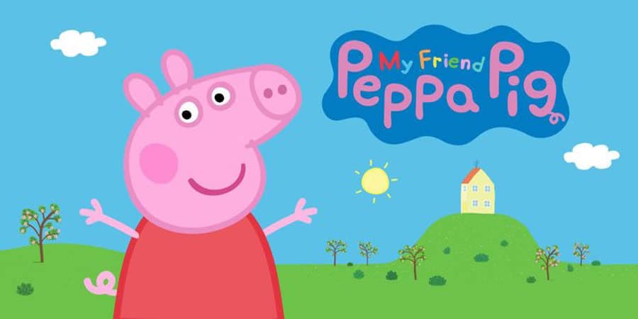 The Official Picture of My Friend Peppa Pig Featuring Peppa Pig, One of best video games for 5 year olds.