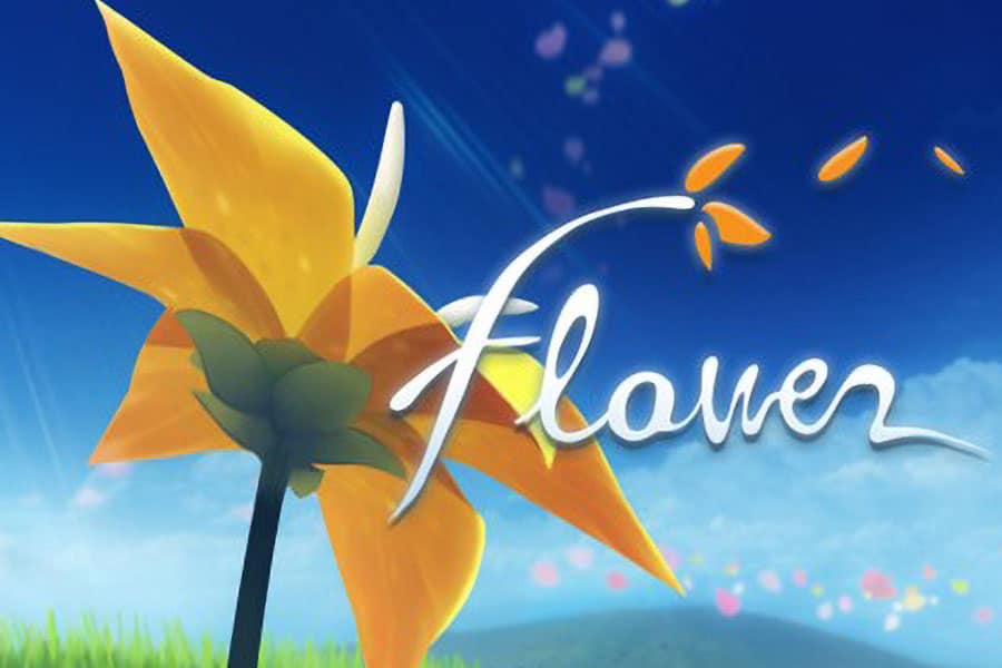 The Official Picture of Flower, One of best video games for depression.