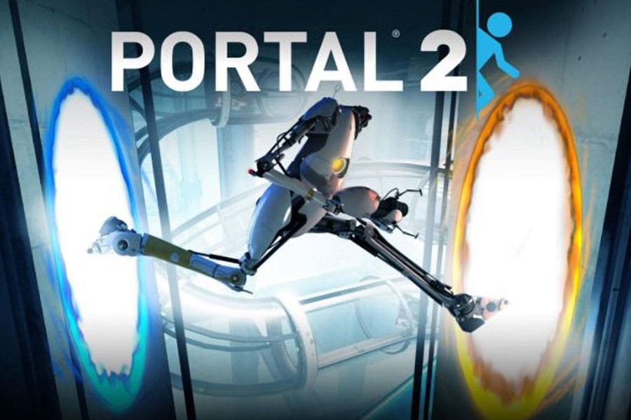 The Official Picture of Portal 2 featuring one of its main characters, One of best video games for engineers.