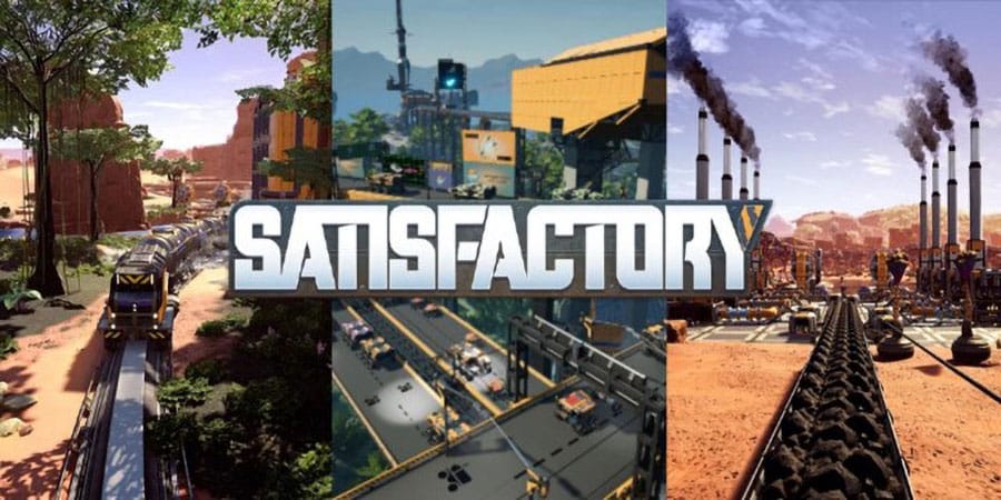 The Official Picture of Satisfactory, One of best video games for engineers.