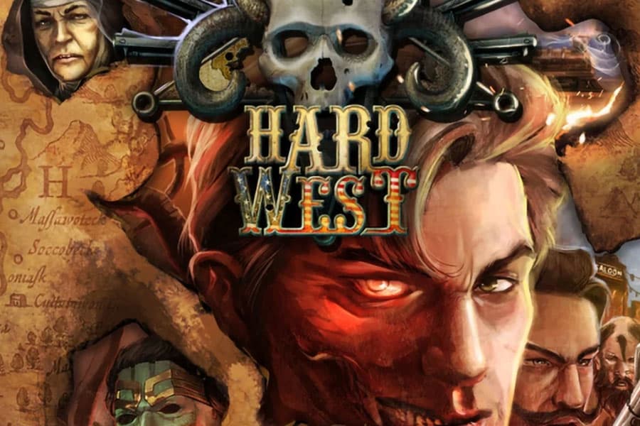 The Official Picture of Hard West, one of the best western video games of all time.