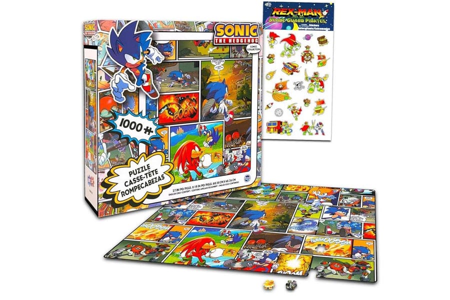 Picture of a Gaming-themed Puzzle Set, a birthday gift for video gamer.