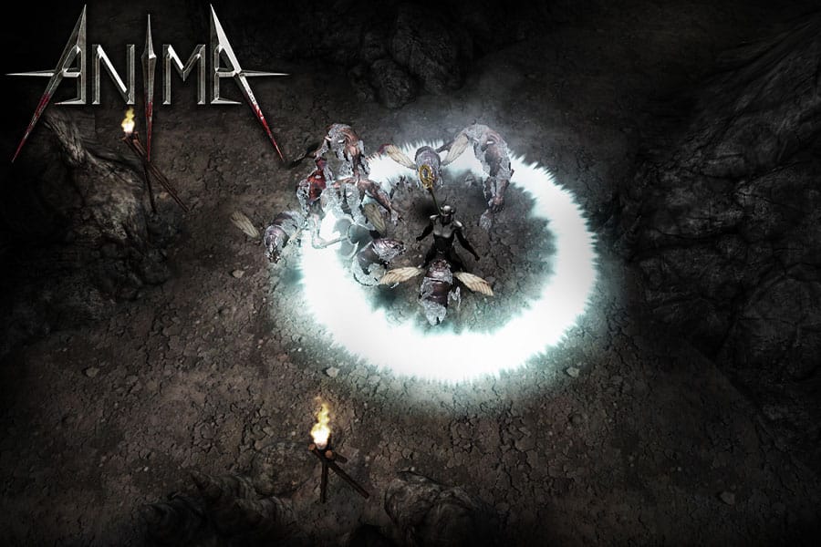 The Official Picture of Anima ARPG, One of dungeon crawler games for android.