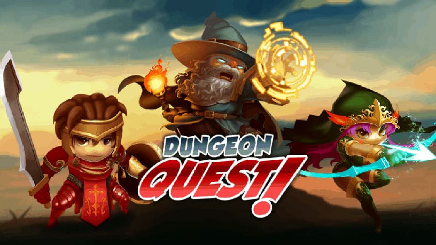 The Official Picture of Dungeon Quest, One of dungeon crawler games for android.