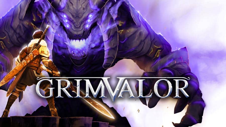 The Official Picture of Grimvalor, One of dungeon crawler iphone games.