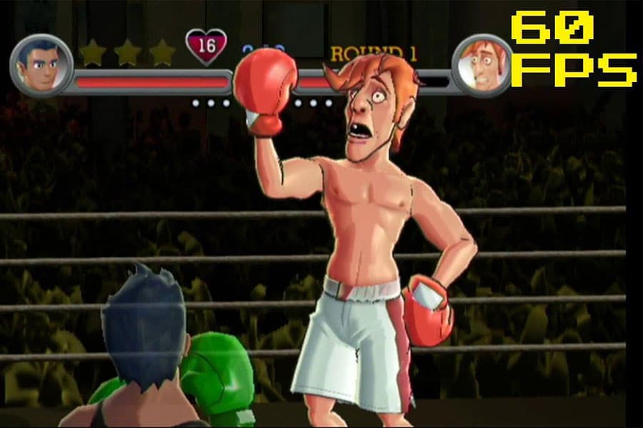 a picture of Glass Joe from Punch-Out!!, One of The easiest boss fights in video games.