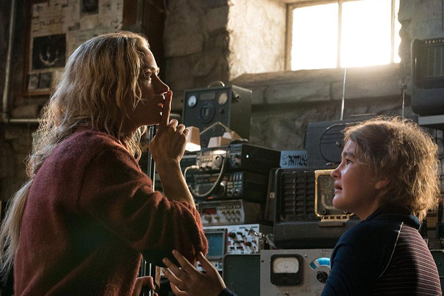 a picture of A Quiet Place with its main characters, one of horror movies for gamers.