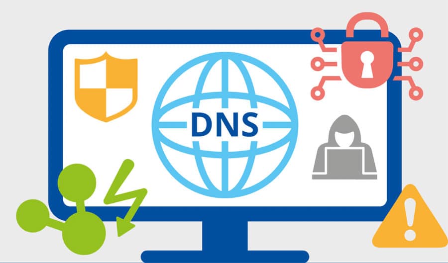 a Clipart Depicting Private DNS, One of best ways on how to disable ads on android games.