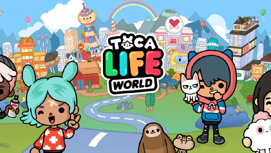 The Official Picture of Toca Life World, One of kids android games without ads.