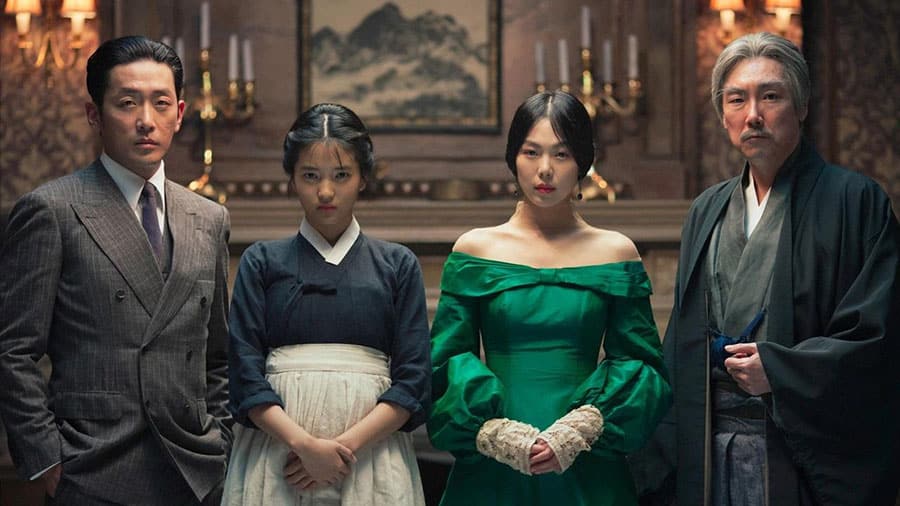 a picture of The Handmaiden with its main characters, one of Korean movies for gamers.