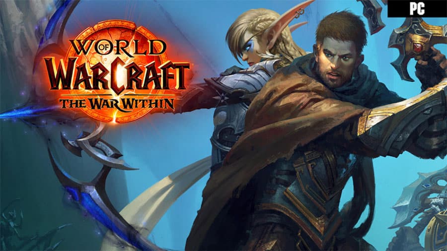 The Official Picture of World of Warcraft with its characters, one of most addictive video games.