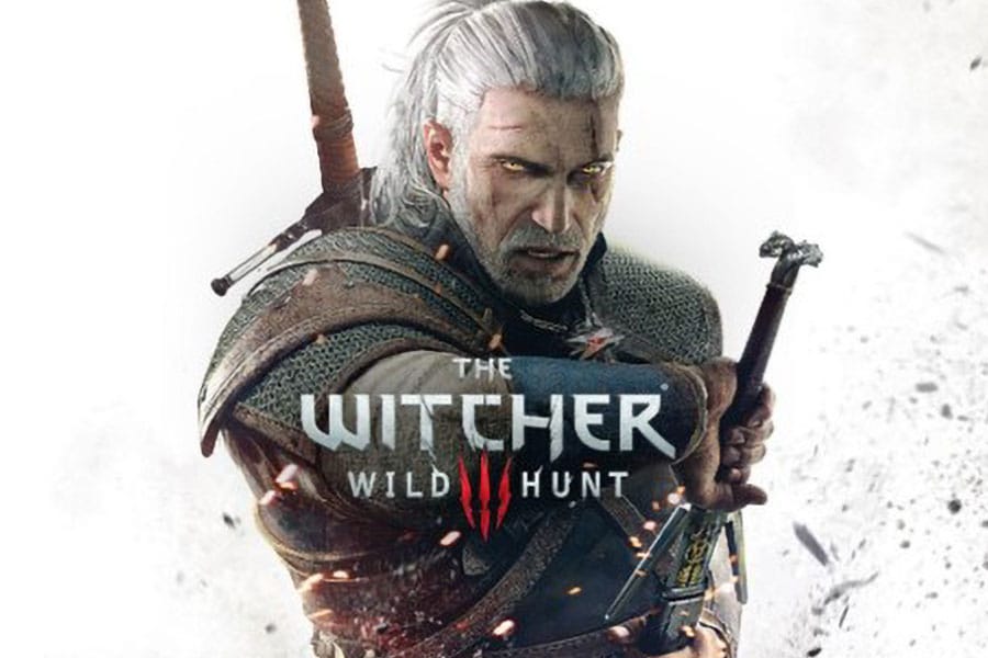 The Official Picture of The Witcher 3: Wild Hunt with geralt, one of most addictive video games.