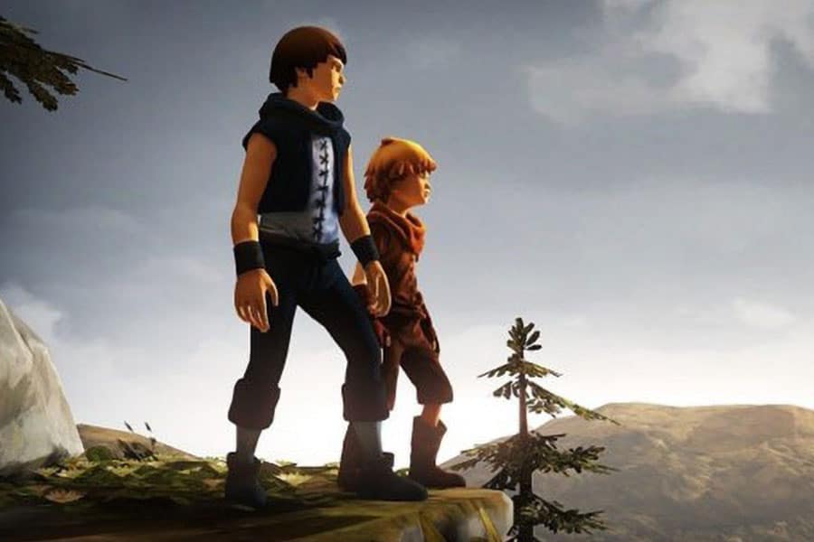 The Official Picture of Brothers: A Tale of Two Sons with its main characters, One of The most emotional video games.