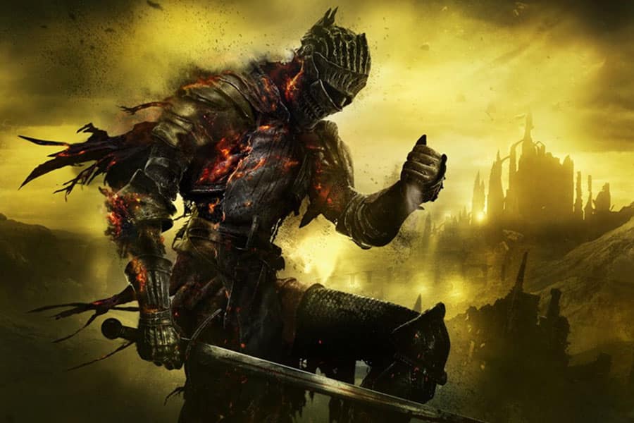 The Official picture of Dark Souls, One of most fun video games of all time.