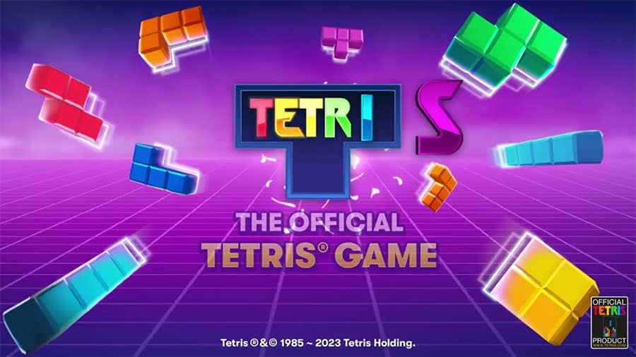 The Official picture of Tetris, One of most fun video games of all time.