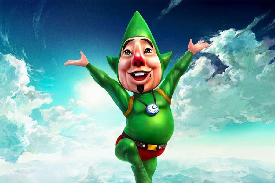 an art of Tingle From The Legend of Zelda Series, one of the most hated video games characters.