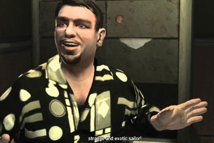 in game picture of Roman Bellic from Grand Theft Auto IV, one of the most hated video games characters.