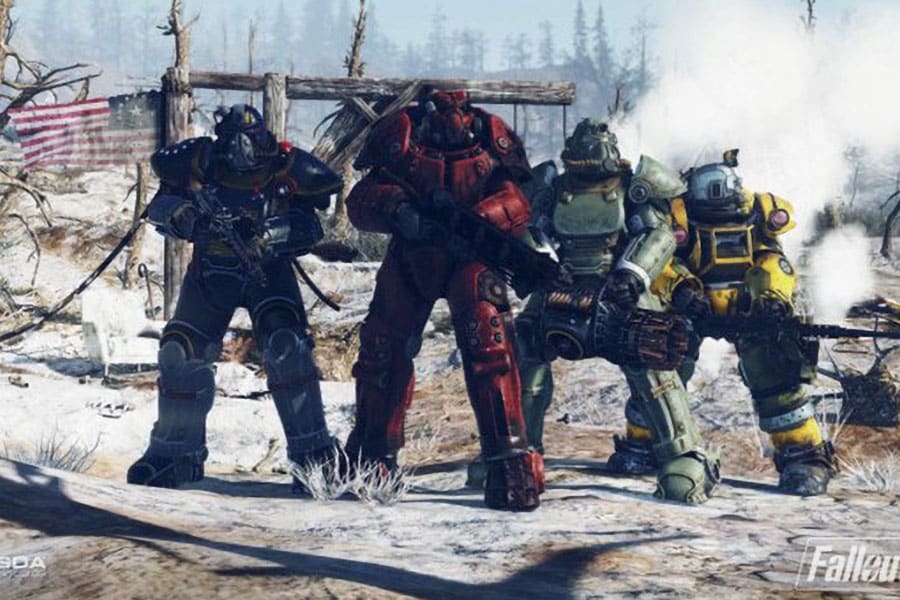 The in Game Picture of Fallout 76, One of most hated video games ever.