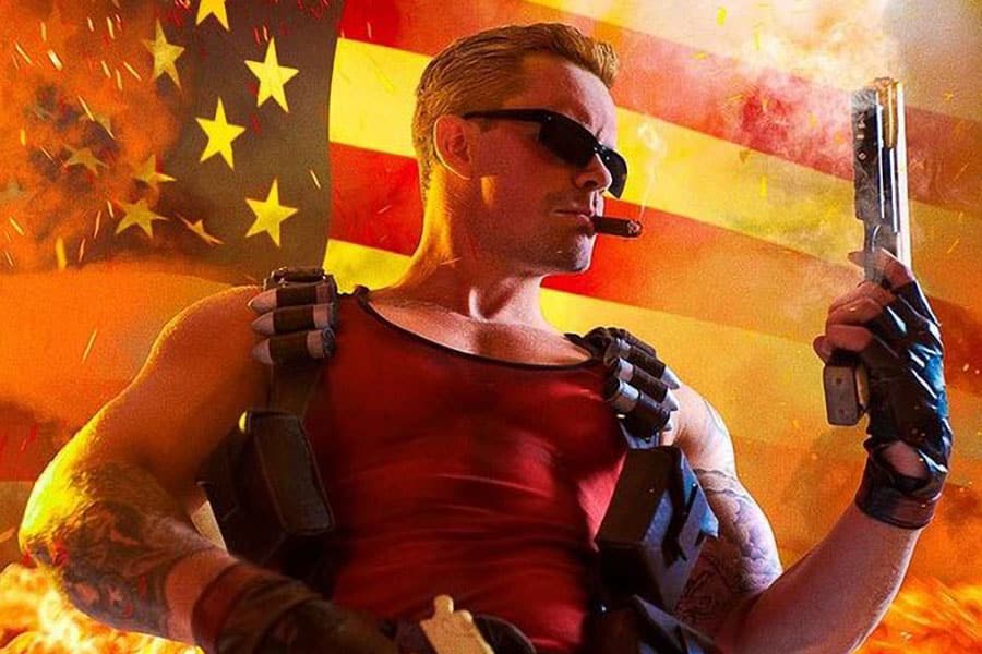 The Official Picture of Duke Nukem Forever featuring Duke Nukem, One of most hated video games ever.