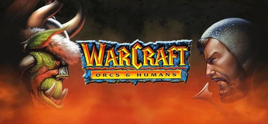 The Official Picture of Warcraft: Orcs & Humans, One of most played video games of all time.