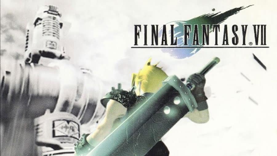 The Official Picture of Final Fantasy VII featuring Cloud, One of most played video games of all time.