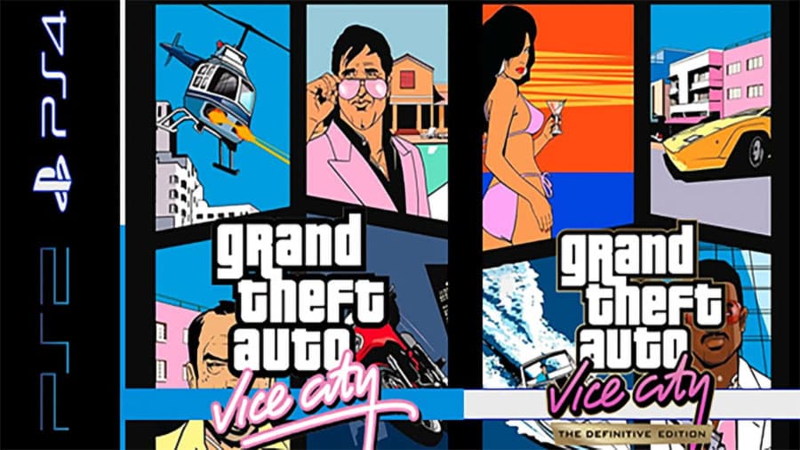 The Official Picture of Grand Theft Auto: Vice City, One of most played video games of all time.