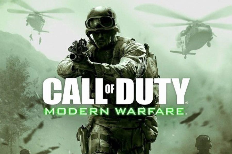 The Official Picture of Call of Duty 4: Modern Warfare, One of most played video games of all time.