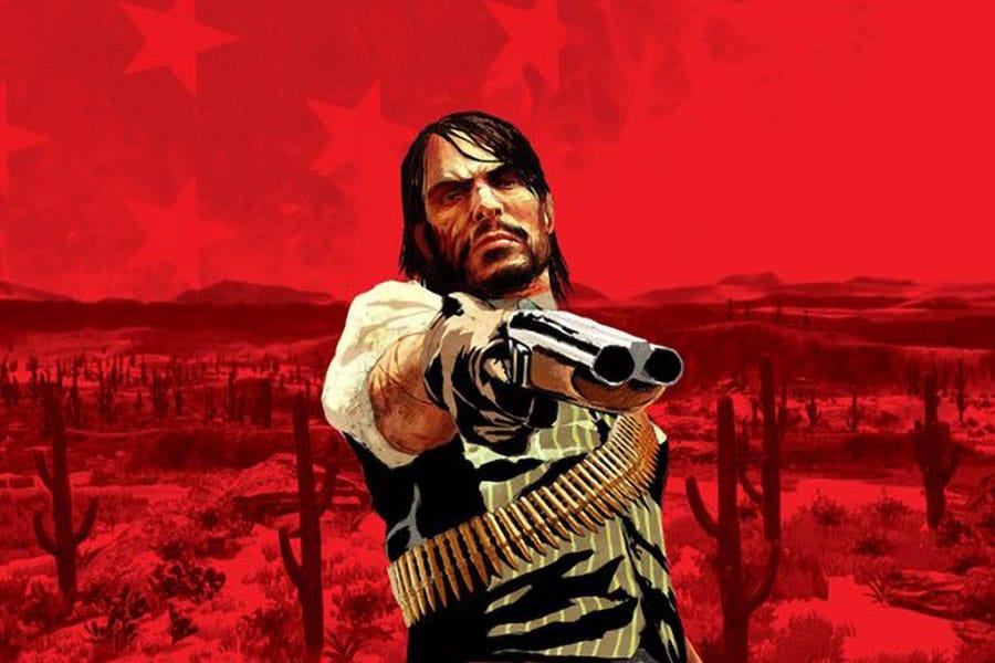 The Official Picture of Red Dead Redemption featuring John Marston, One of most played video games of all time.