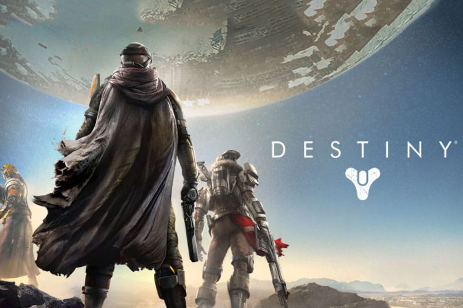 The Official Picture of Destiny featuring its characters, One of most played video games of all time.