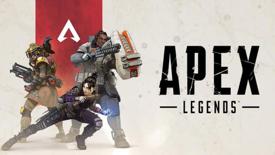 The Official Picture of Apex Legends featuring Three of its legends, One of most played video games of all time.