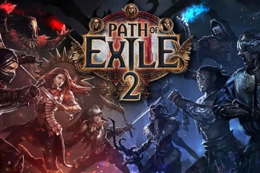 The Official Picture of Path of Exile with Many Characters, One of the most popular video games in Russia.