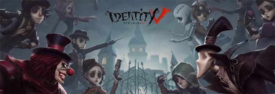 A poster of the game Identity V showing its characters ready to fight each other.