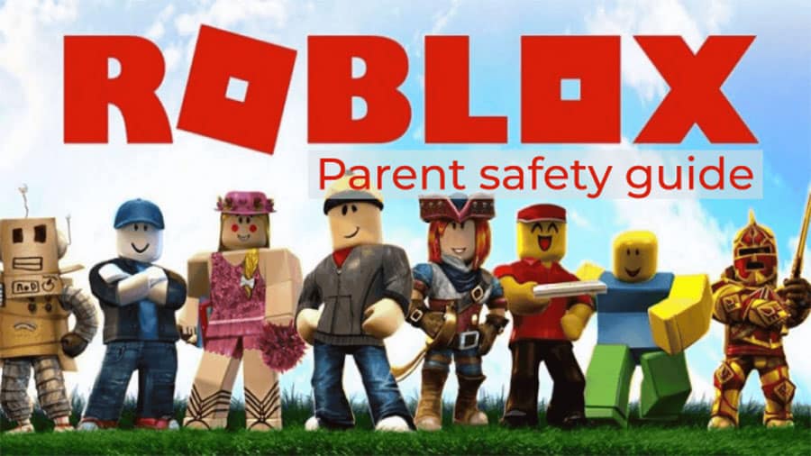 The Official Picture of Roblox with its characters, One of the most popular video games in Latin America.