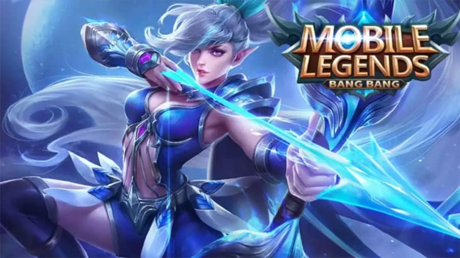 The Official Picture of Mobile Legends: Bang Bang Featuring one of its characters, One of the most popular video games in Latin America.