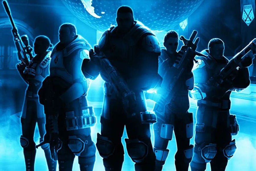 The Official Picture of XCOM: Enemy Unknown Featuring its characters, One of most stressful video games.