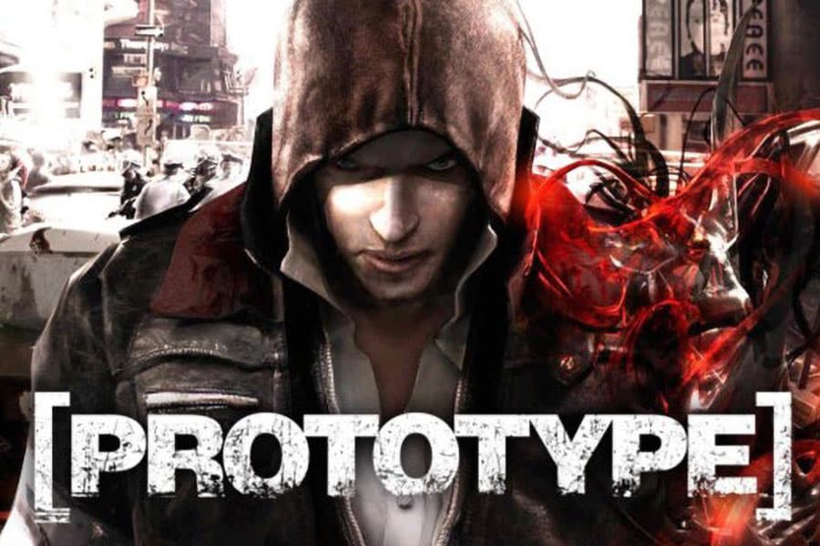 The Official Picture of Prototype with its main character, One of most violent video games of all time.