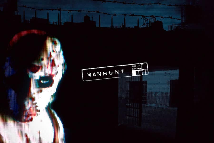 The Official Picture of Manhunt with its main Character, One of most violent video games of all time.